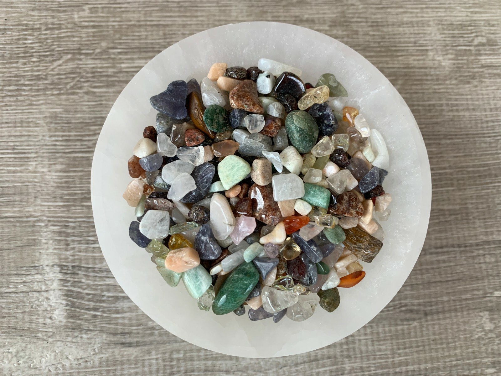 Tumbled Mix Semi Tumbled Gemstone Mini Chips 5 – 15 mm, Wholesale Bulk Lot