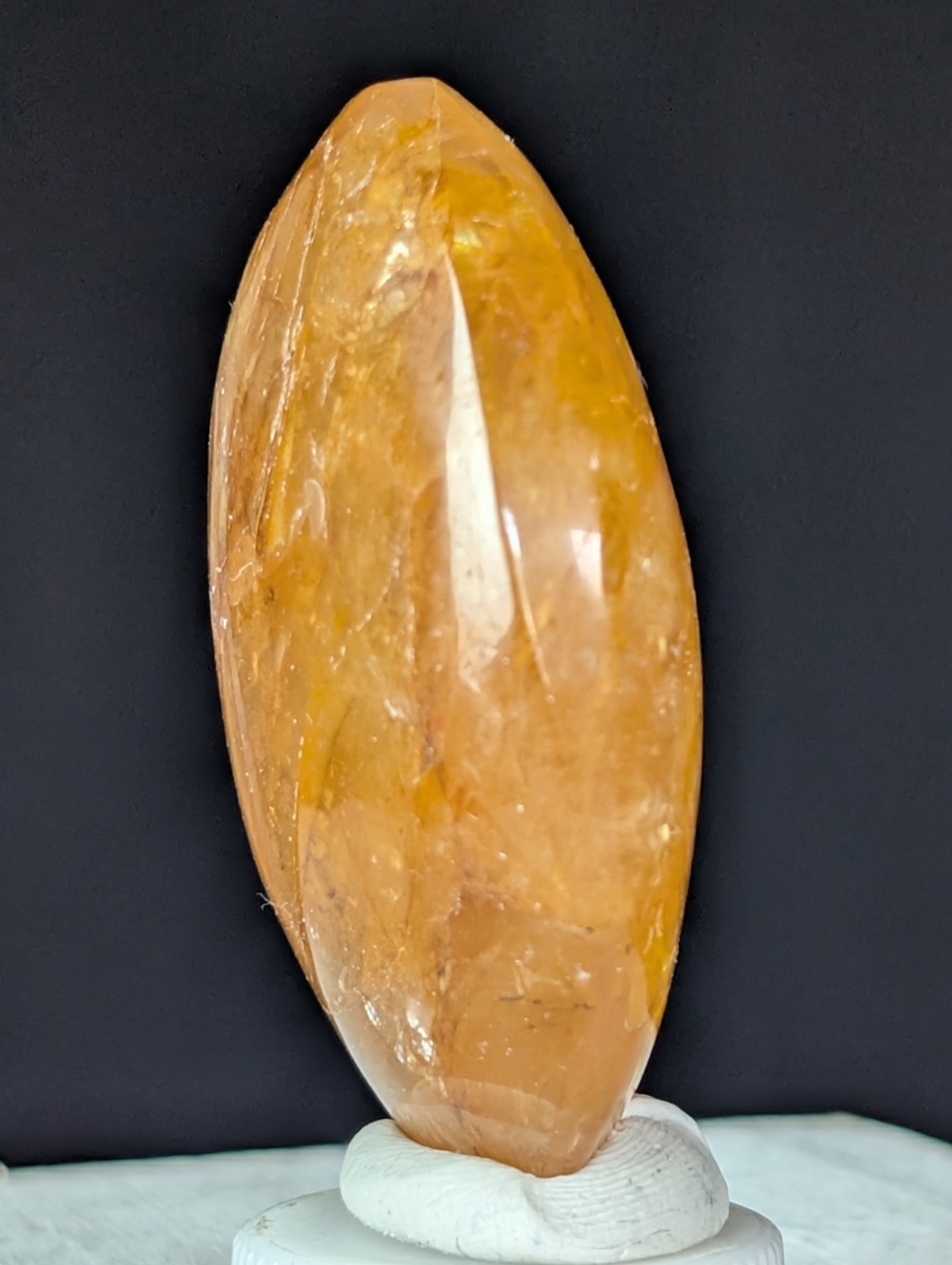 Golden Healer Palmstone Crystal Gemstone Healing Chakra Reiki