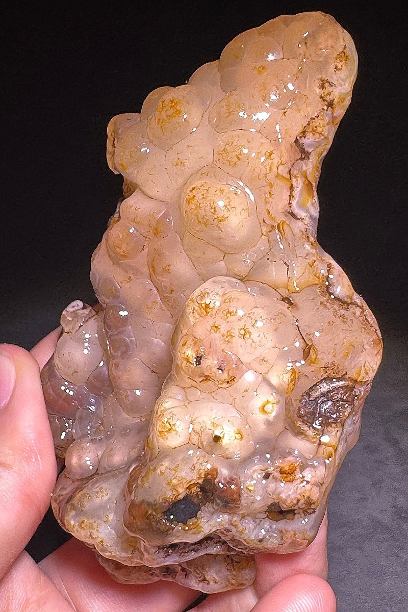 Rare China Inner Mongolia Gobi Eye Agate Stone Specimen 100% Natural Designer
