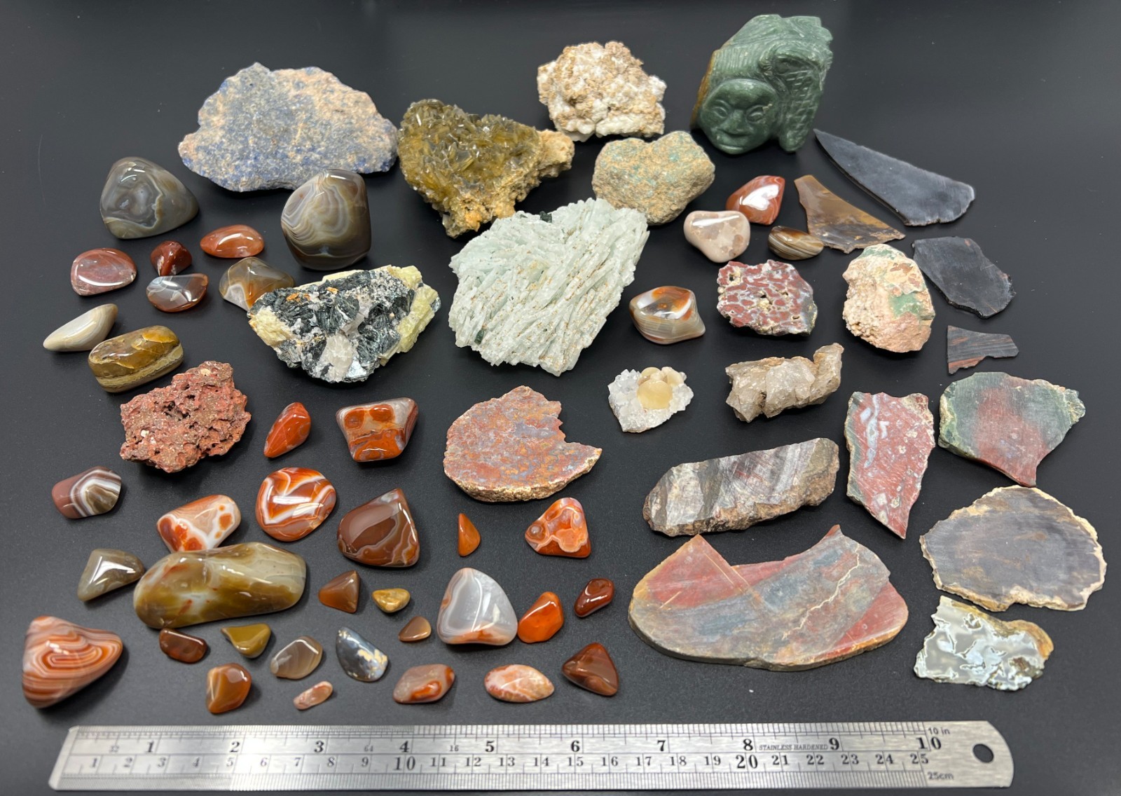 Crystals, Minerals, Natural Stone Specimens – MIXED ESTATE COLLECTION LOT #09