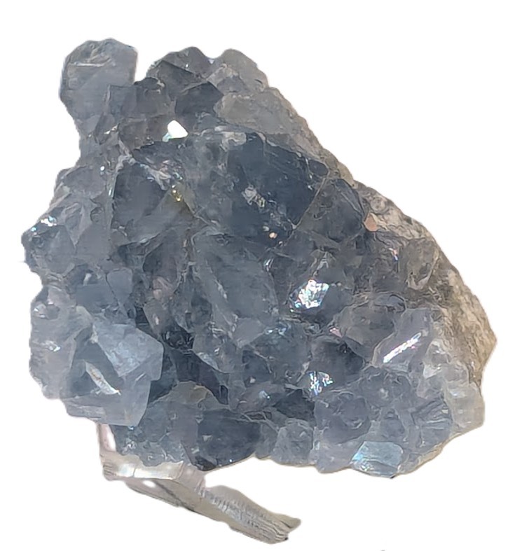 Celestite Sky Blue Crystals Raw Natural Geode Specimens-Collectible Healing