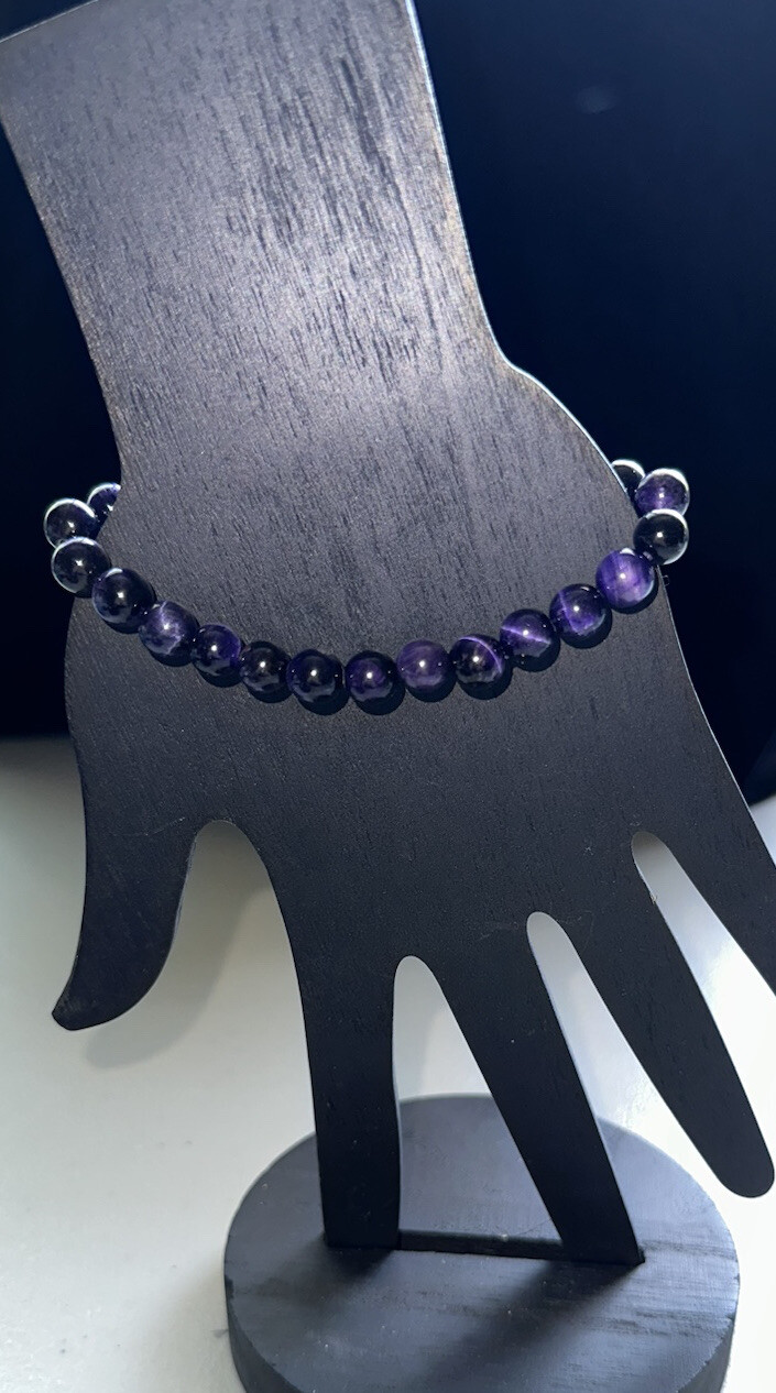 Set of 4 different Quartz Crystal Bracelets 8”, Metaphysical,Jewelry,Gem,Unique