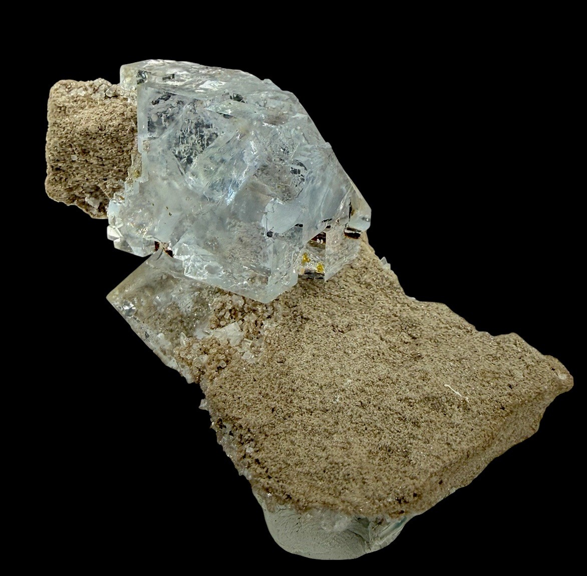 Fluorite On Dolomite Crystals : Walworth Quarry . Wayne County , New York 🇺🇸