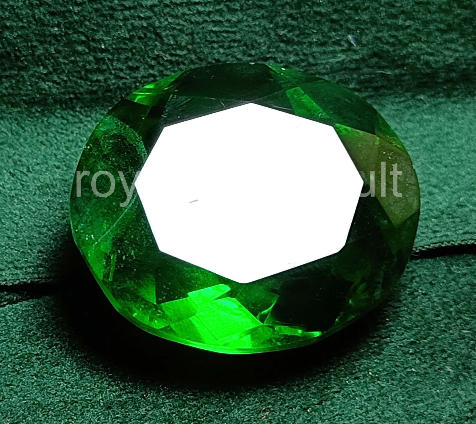 IGL Certified 80.00 Ct Natural Green Emerald Loose Gemstone Oval Cut – 5AOP