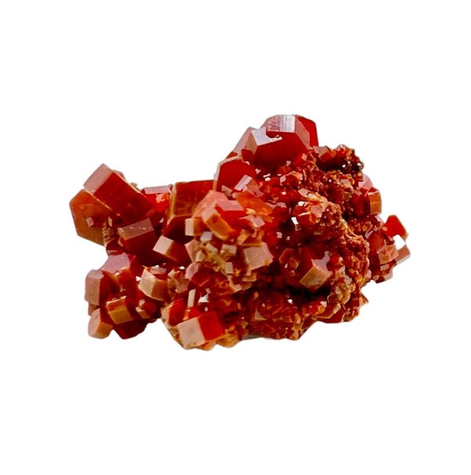 Vanadinite Cluster – Grade AAA, Natural Vanadinite from Morocco