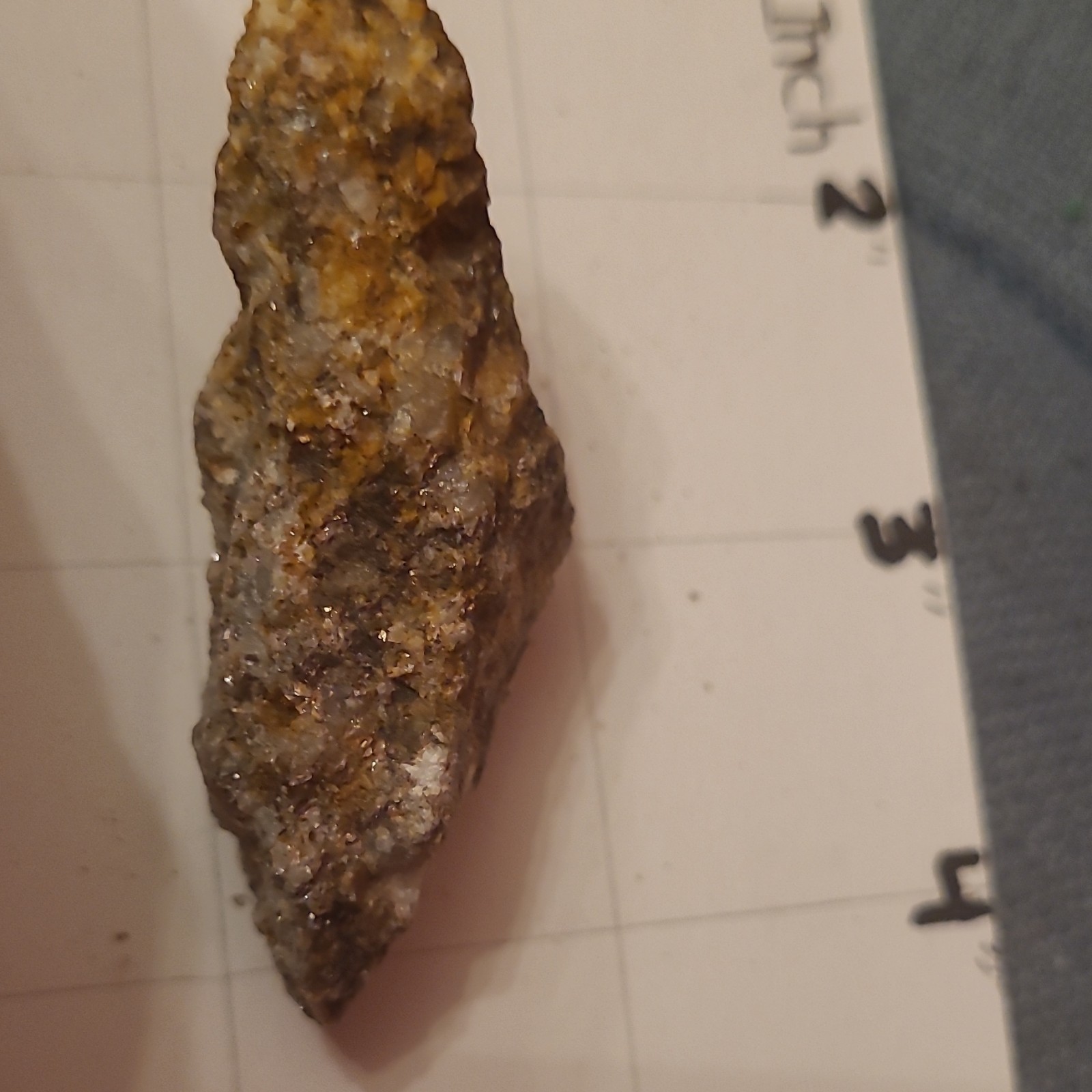 Natural Rough Crystal Mineral Specimen Approx. 2-3 Inches Brown Gray