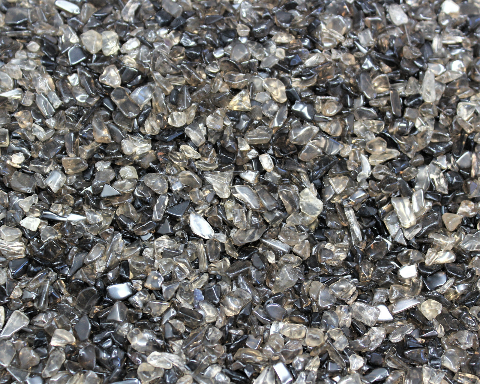 Smoky Quartz Semi Tumbled Gemstone Mini Chips 4 – 7 mm Wholesale Bulk Lots