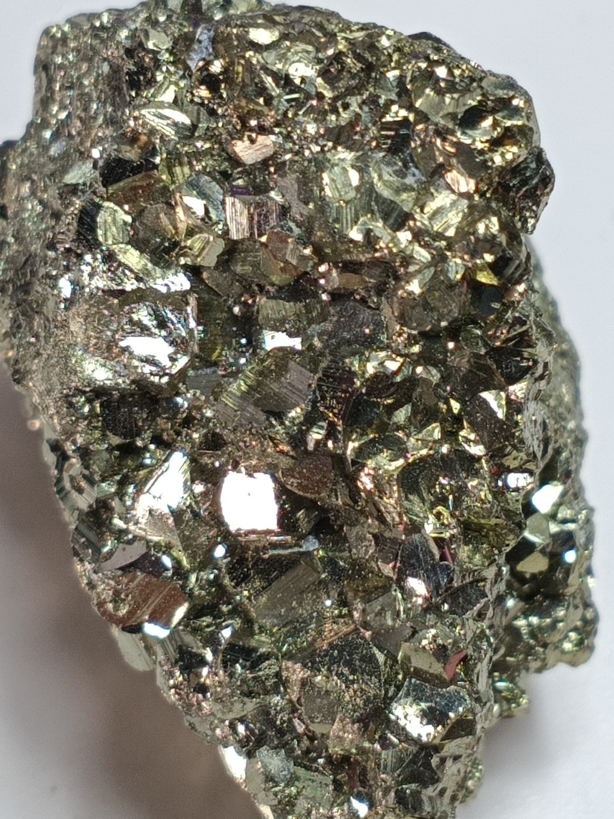 Pyrite Cluster Peru Genuine Golden Quality Solid Specimen T7