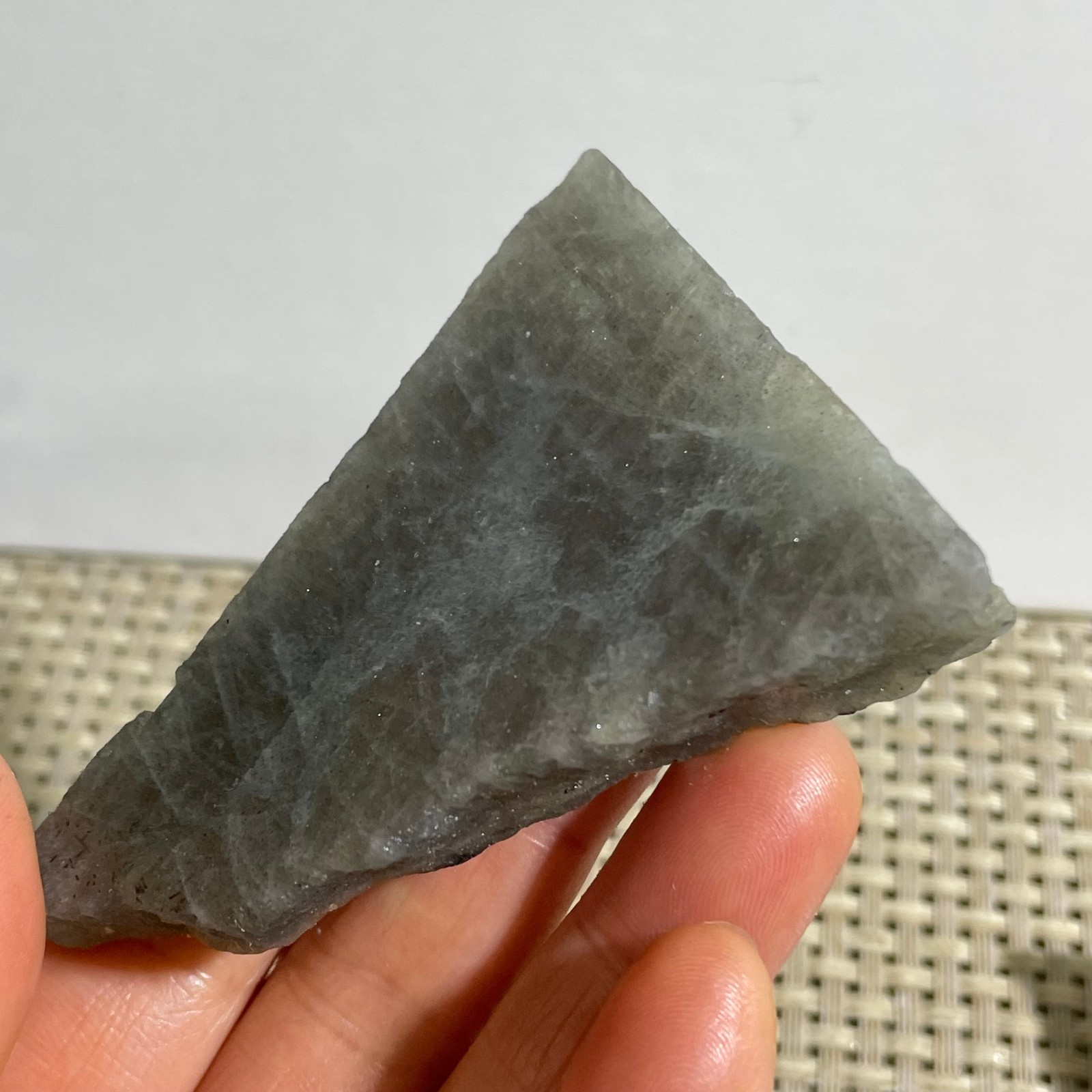 Rare Flashy Labradorite Slab Crystal Rough Gemstone Raw Labradorite Rough 69g
