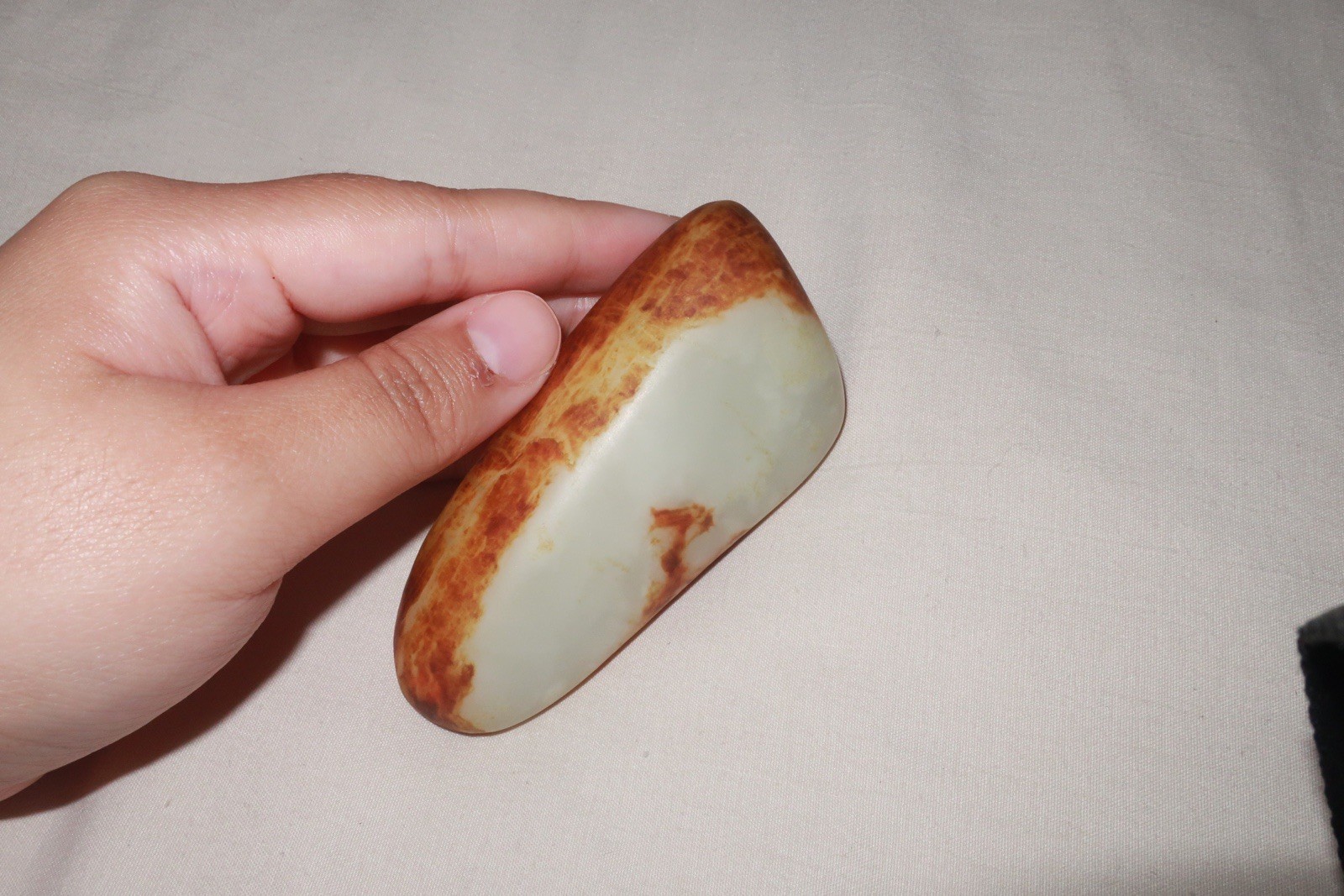 Natural Jade Stone White Hetian