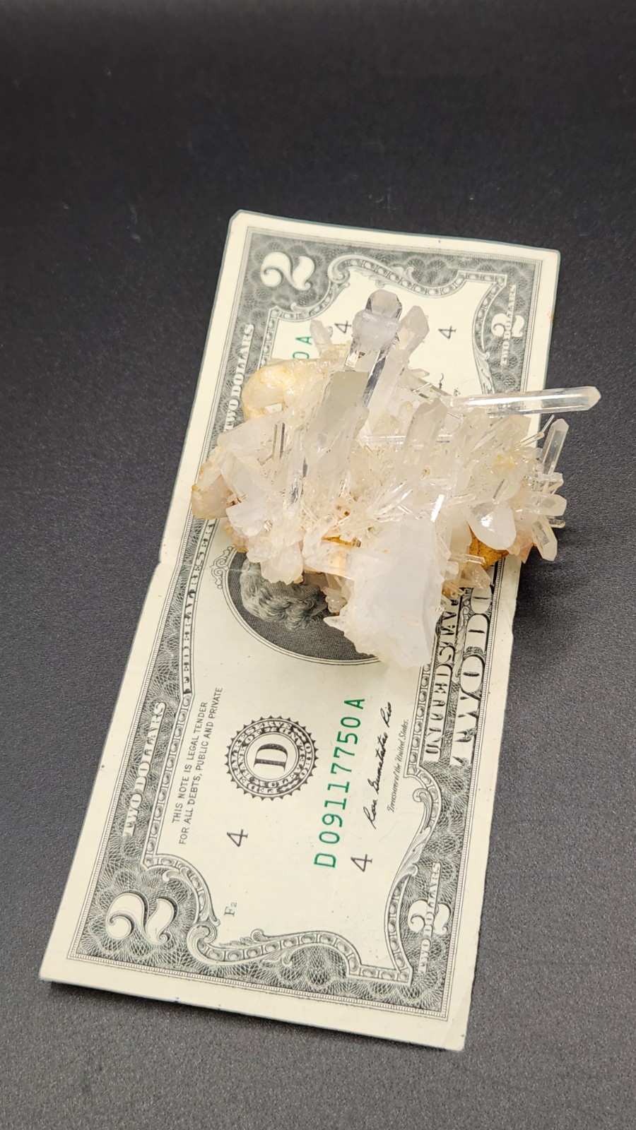 Crystal Allies Natural Specimens Cuarz Crystal Cluster Colombian Lemurian 93 gr