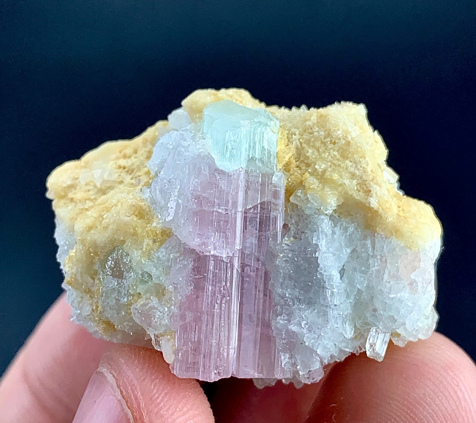 102 Carat pink Tourmaline Crystal specimen From Afghanistan