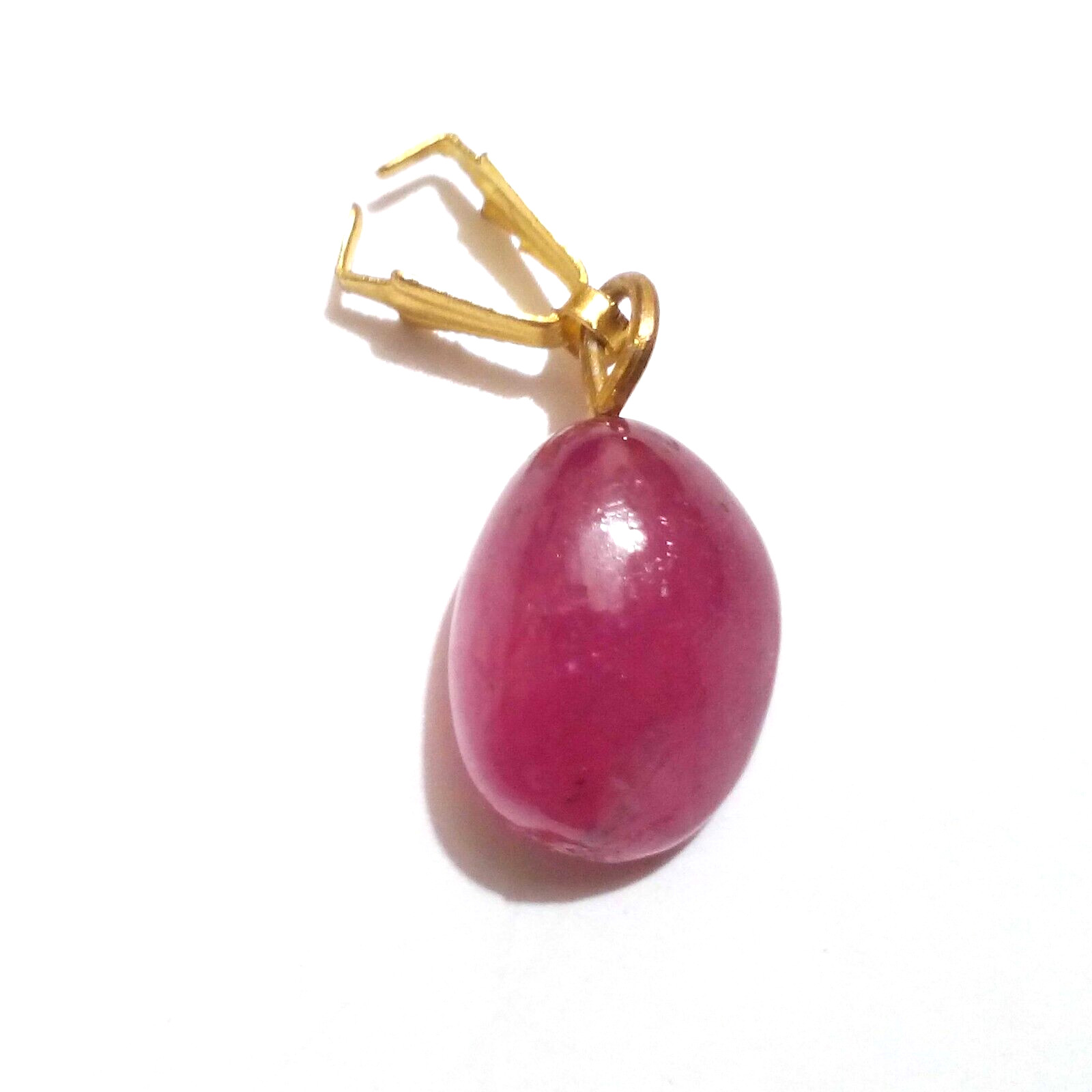 Fabulous Red Ruby Drill Tumble Beads 7.25 Crt Ruby Cabochon Loose Gemstone