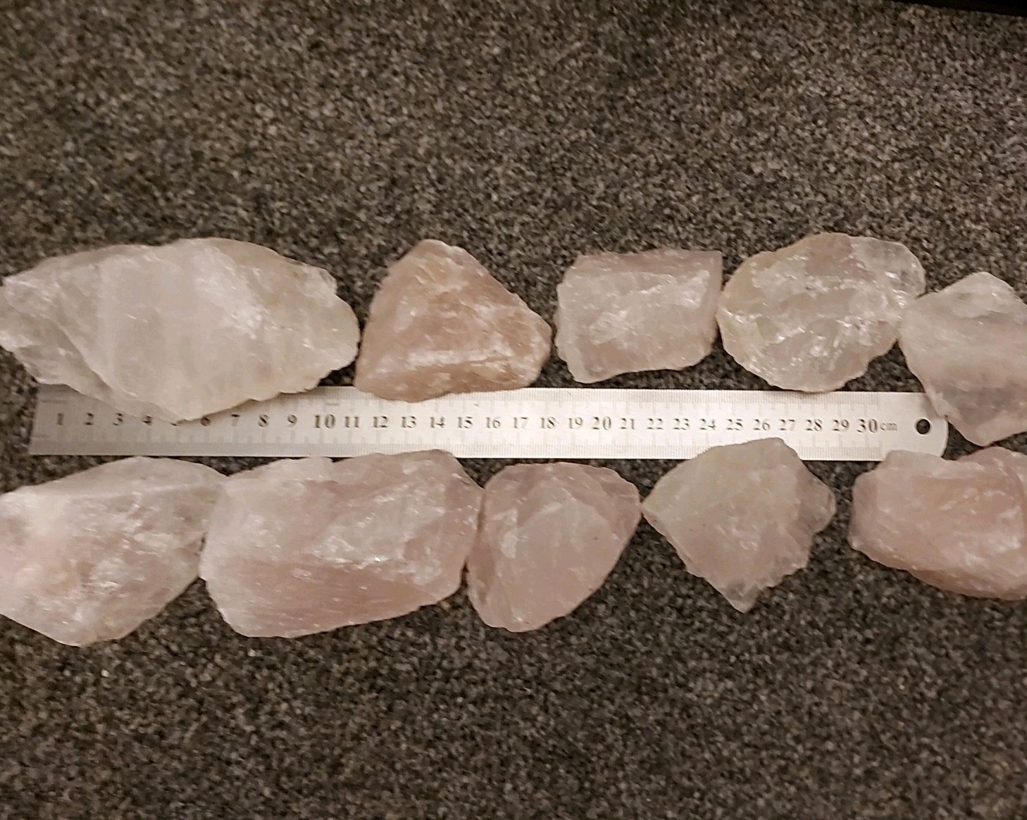 Rose Quartz Raw, 315-76gram, Crystal/Mineral, 13- 7cm, Lump, Natural