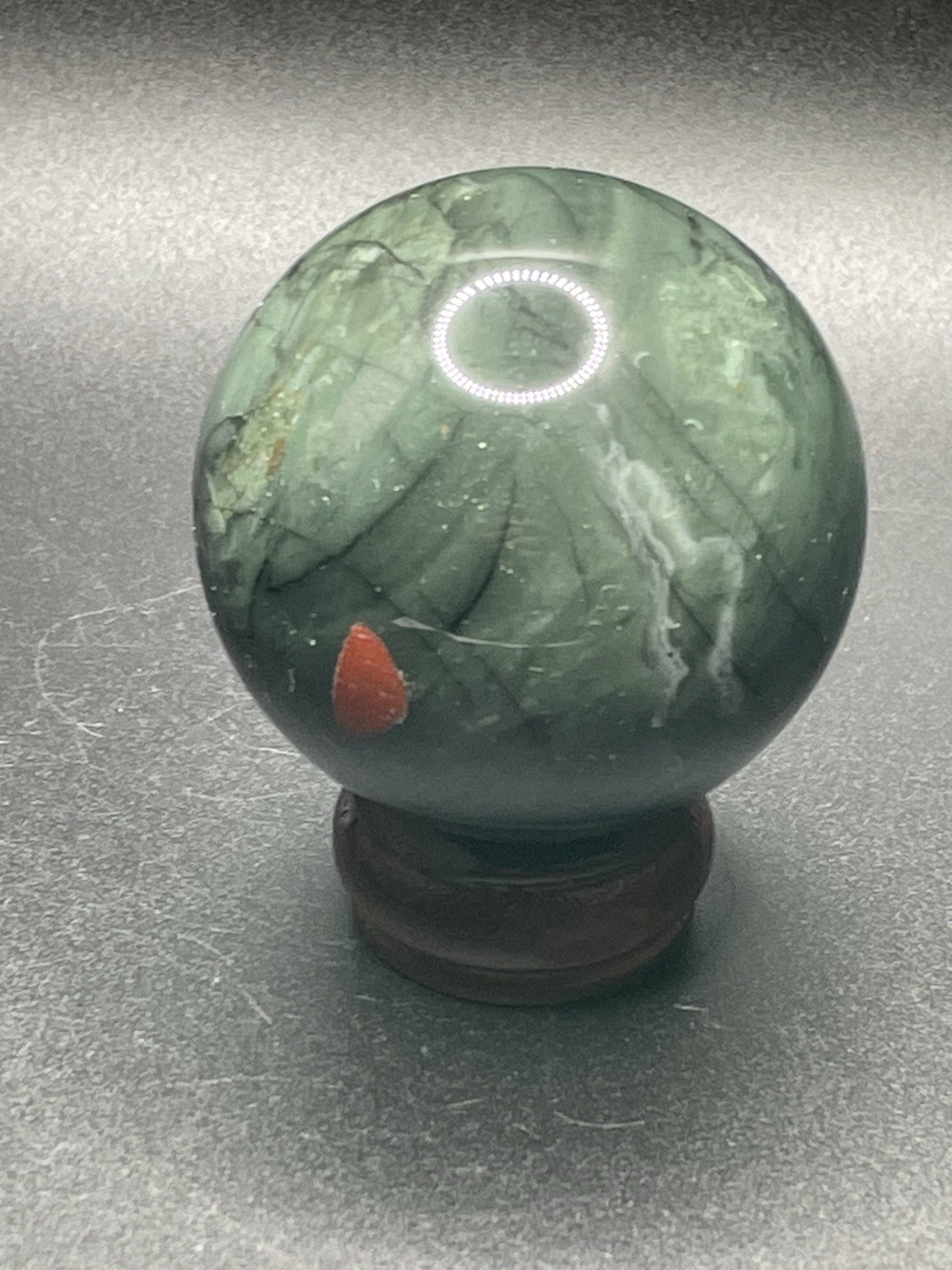 Bloodstone Sphere 273g