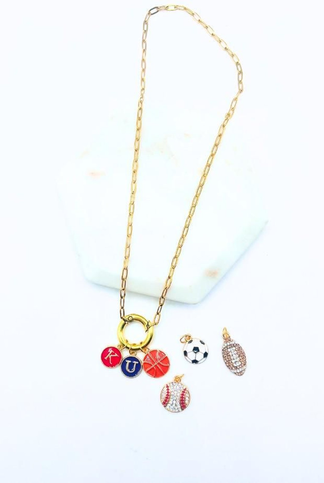 KU Kansas University Basketball Baseball Football Soccer Stainless Steel Enamel