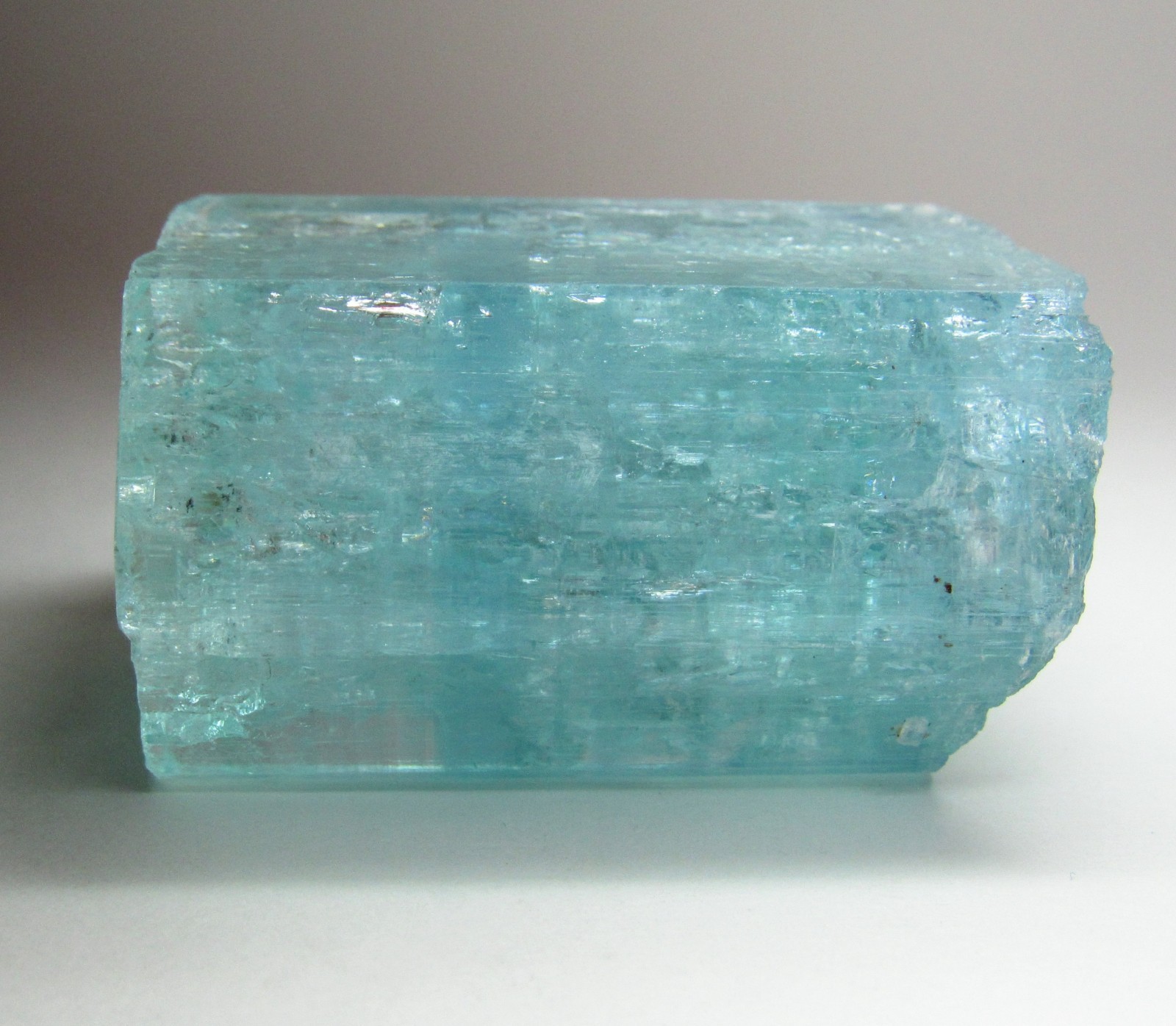 MESMERIZING IRIDESCENT AQUA BAND AQUAMARINE BERYL CRYSTAL!!! NIGERIA NEW FIND
