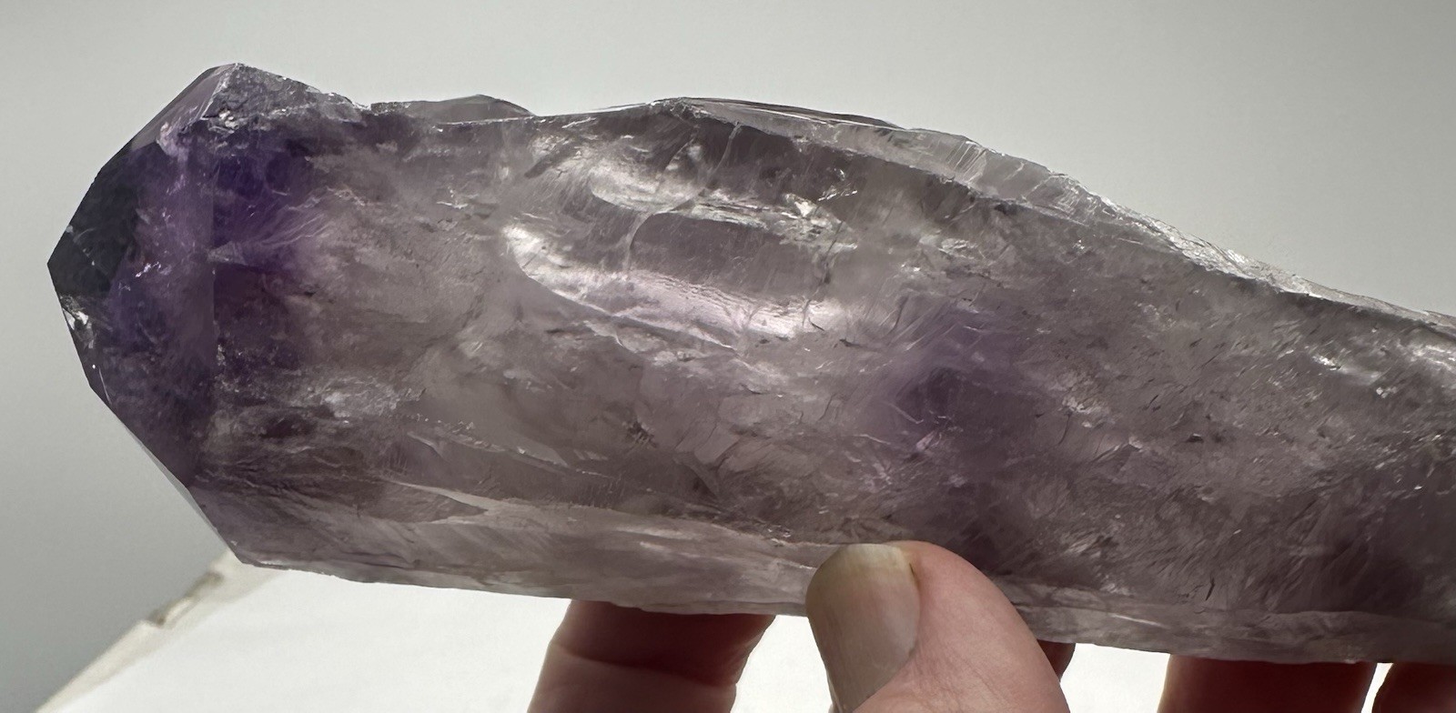 Dragon Tooth Amethyst Wand 10 Inches Long 411 Grams!!!