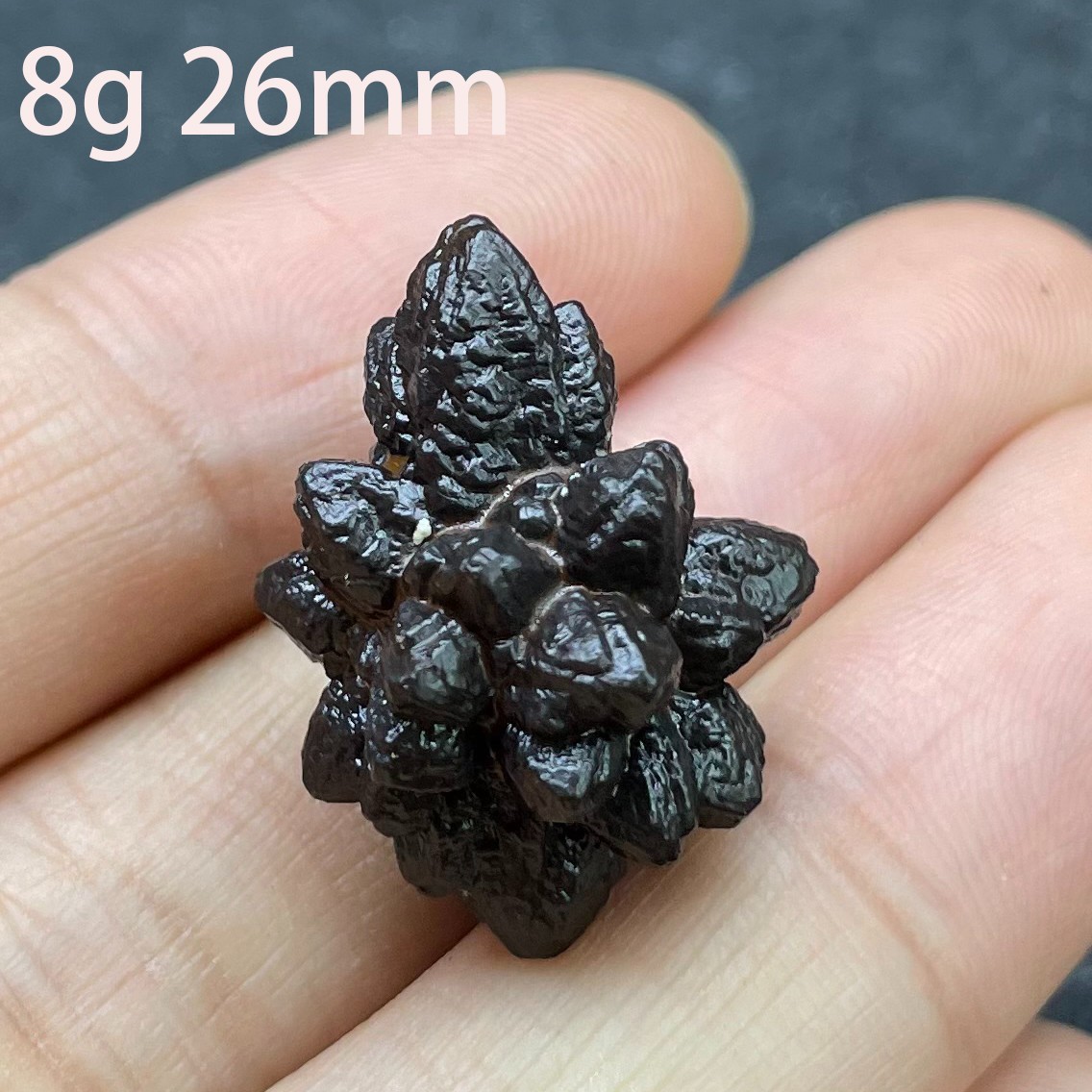 Natural Raw Black Diamond irregular Prophecy Rock Carbonado Teaching Healing