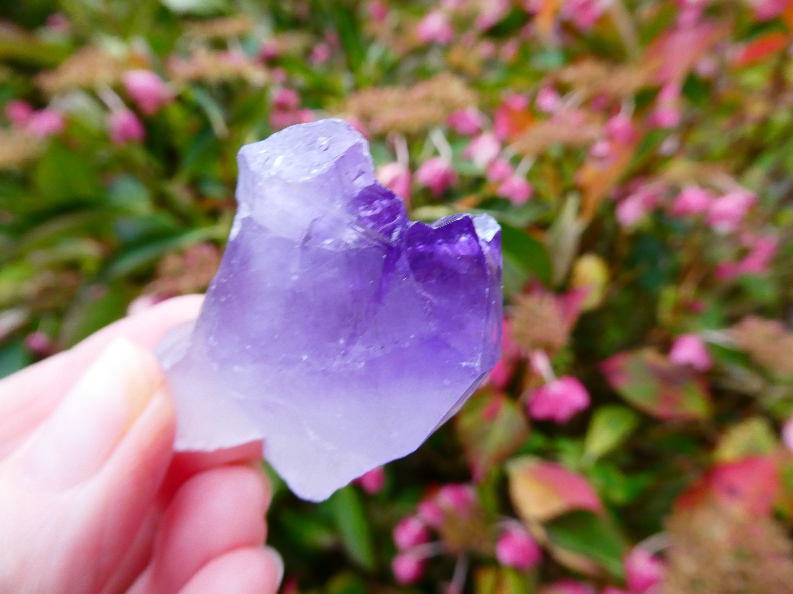 3 Amethyst Crystal Large Chunky Tips Points Weight 160g Approx 27mm – 65mm