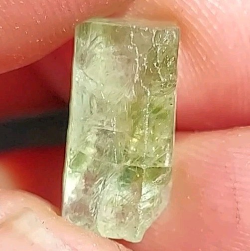 RARE UNUSUAL GREEN DT EMERALD FROM ETHIOPIA