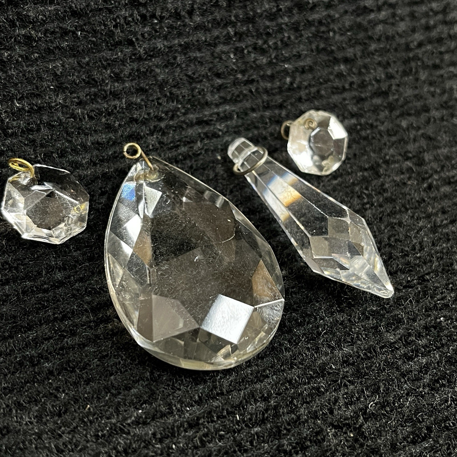 Chandelier Prism French Pendalogues Teardrop Spear Plastic Crafter Project DIY