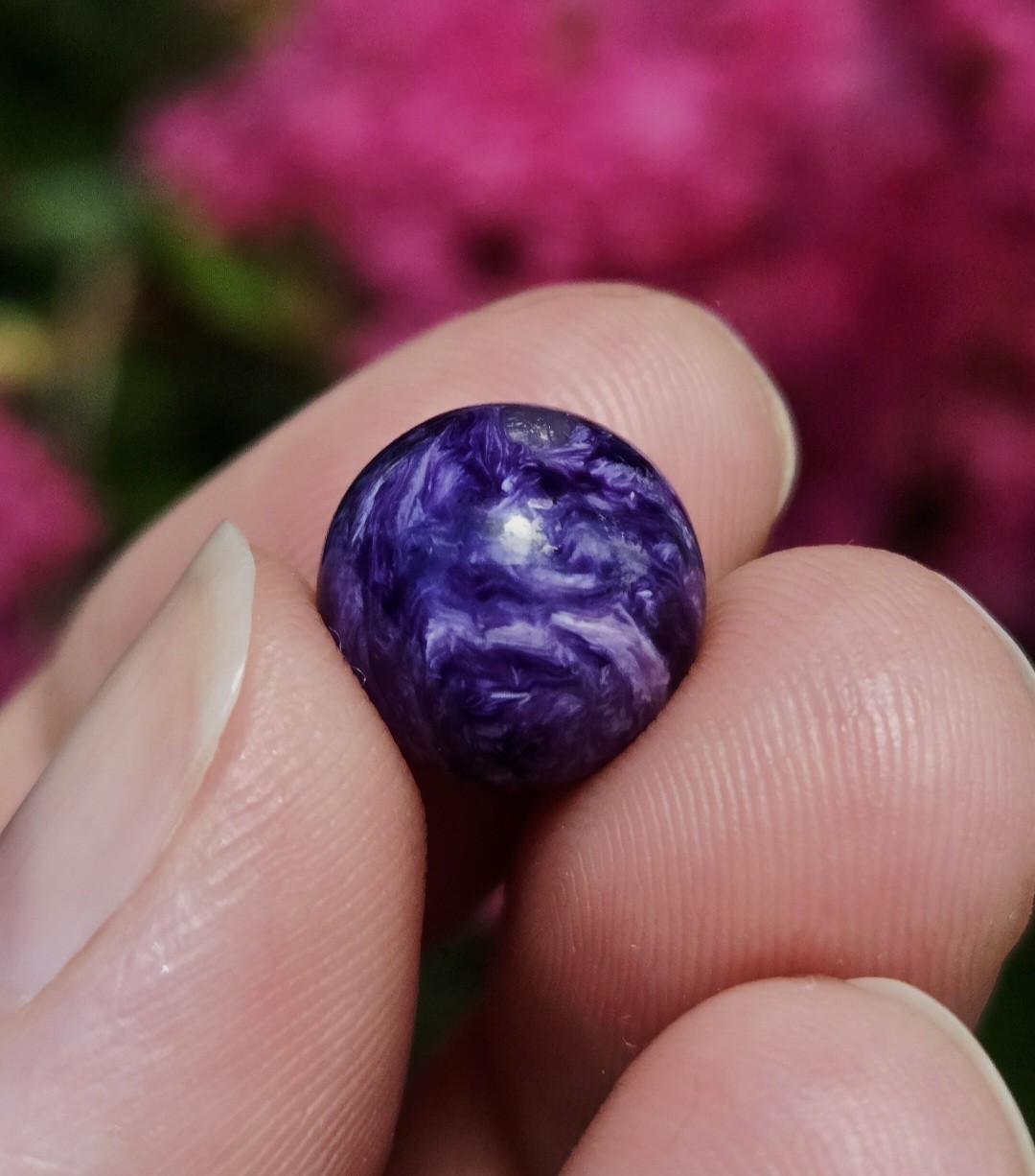 Charoite Crystal Mini Spheres High Quality Purple Charoite Crystal Spheres 11mm