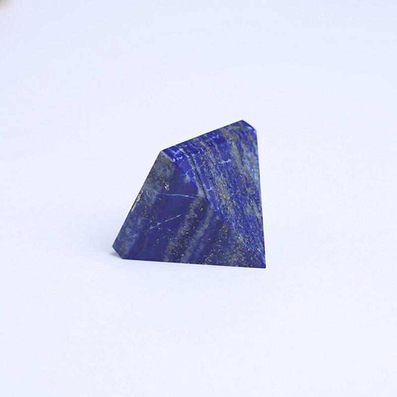 Natural Lapis Lazuli Quartz Crystal Orgonite Energy Pyramid Chakra Healing Stone