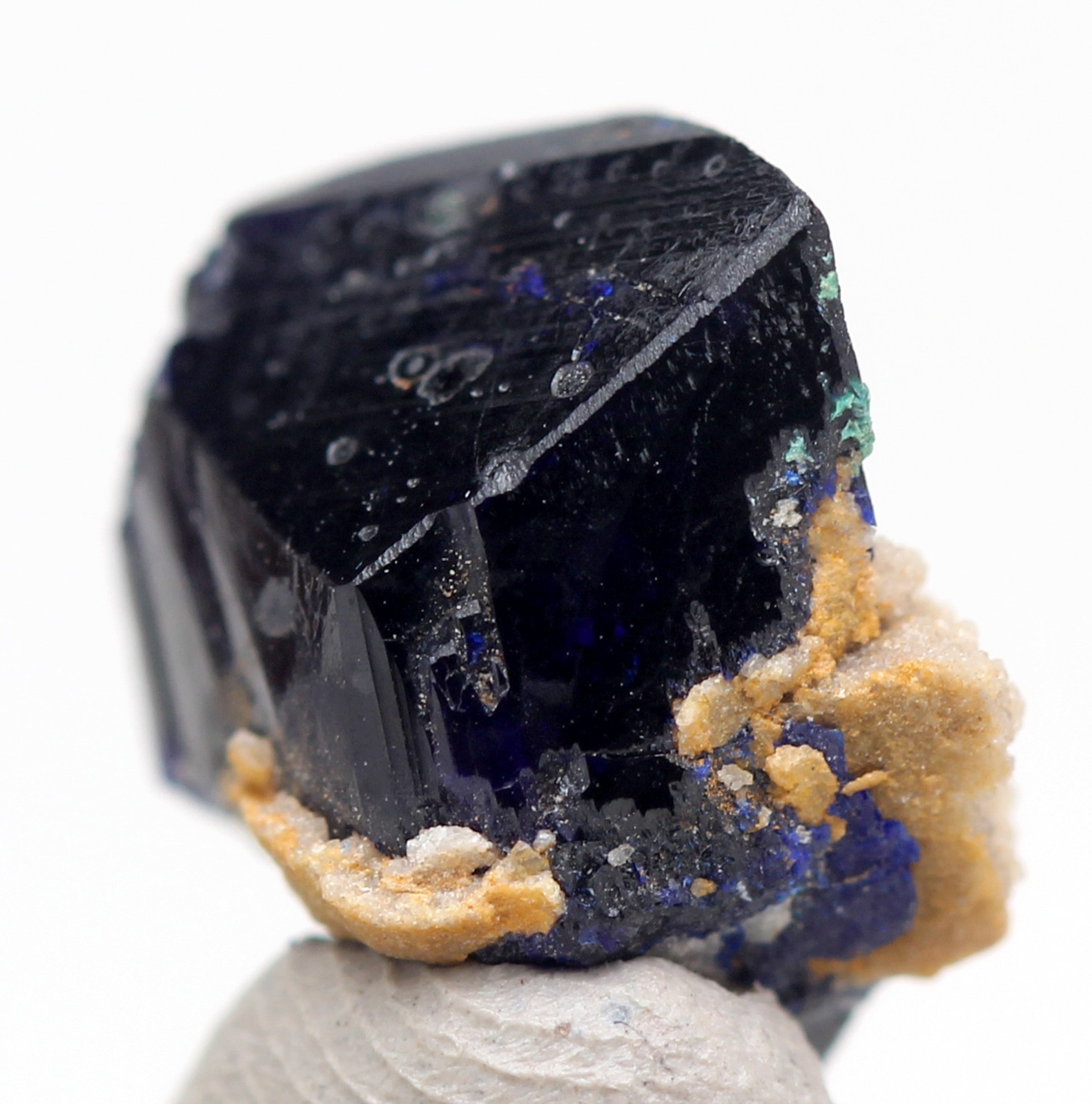 AZURITE Crystal Mineral Specimen Cluster Gemmy Stunning Blue Color MOROCCO