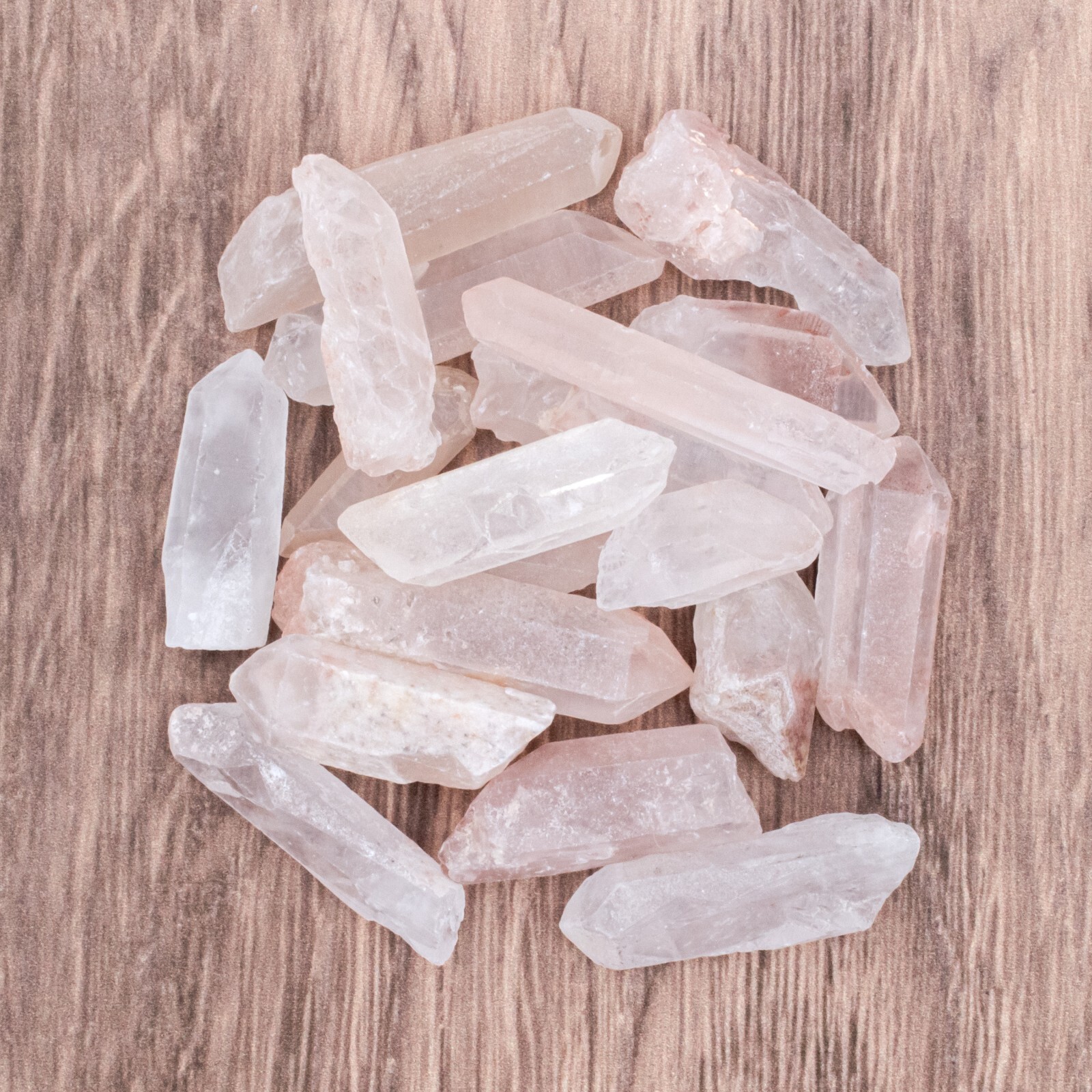 1/4 lb Natural Rough Red Hematoid Quartz Crystal Points Cherry Fire Quartz Bulk