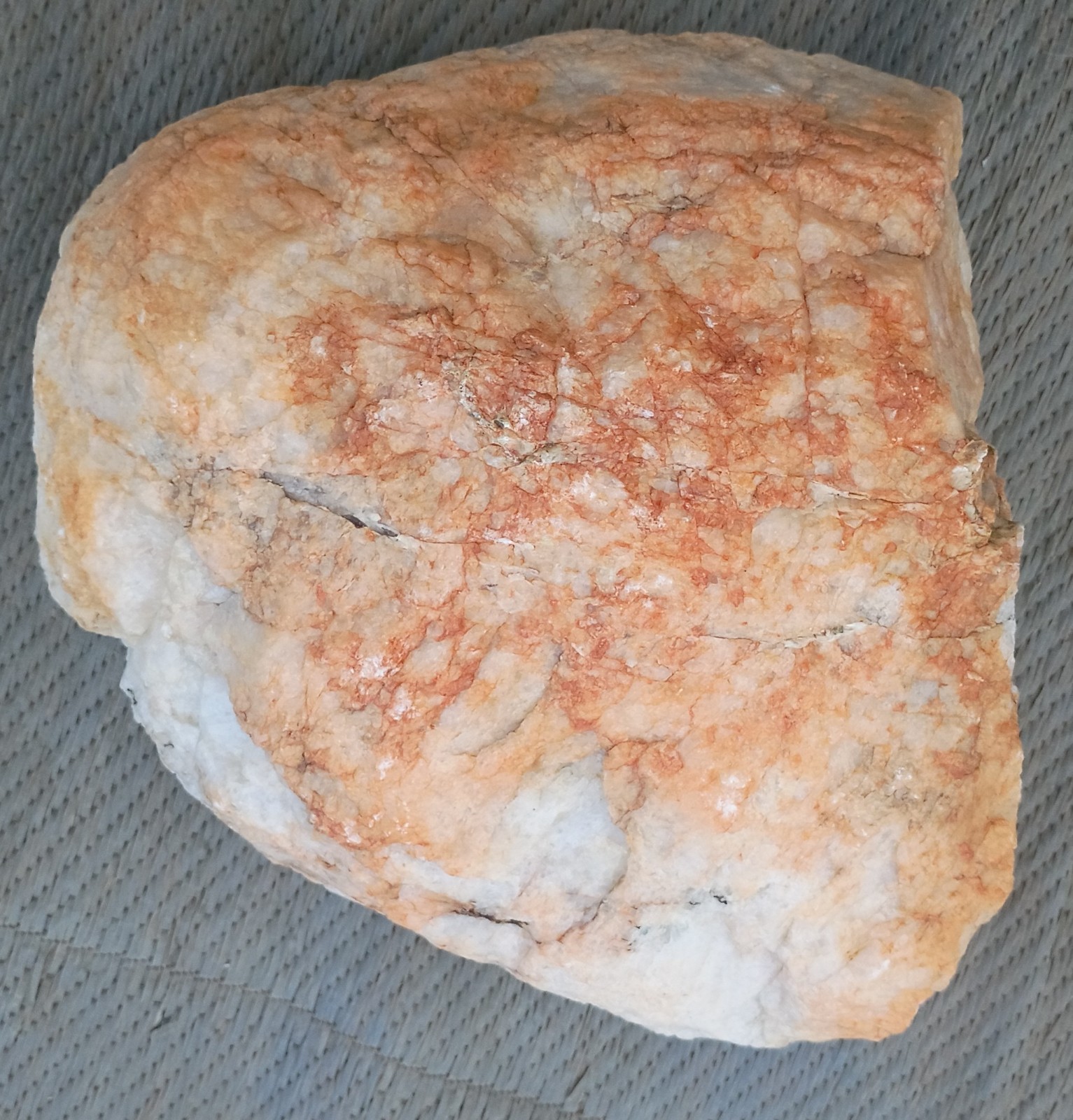 BIG NATURAL CREAMY WHITE QUARTZ RAW HEALING CRYSTAL STONE ROCK ARIZONA 59 lb 9oz