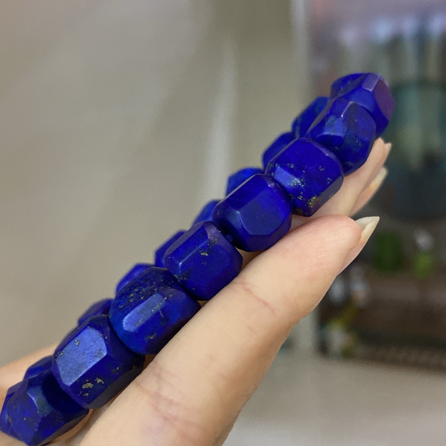 Vintage Irregular Raw Old Mine Bracelet Ethnic Meditation Crystal Layering Decor