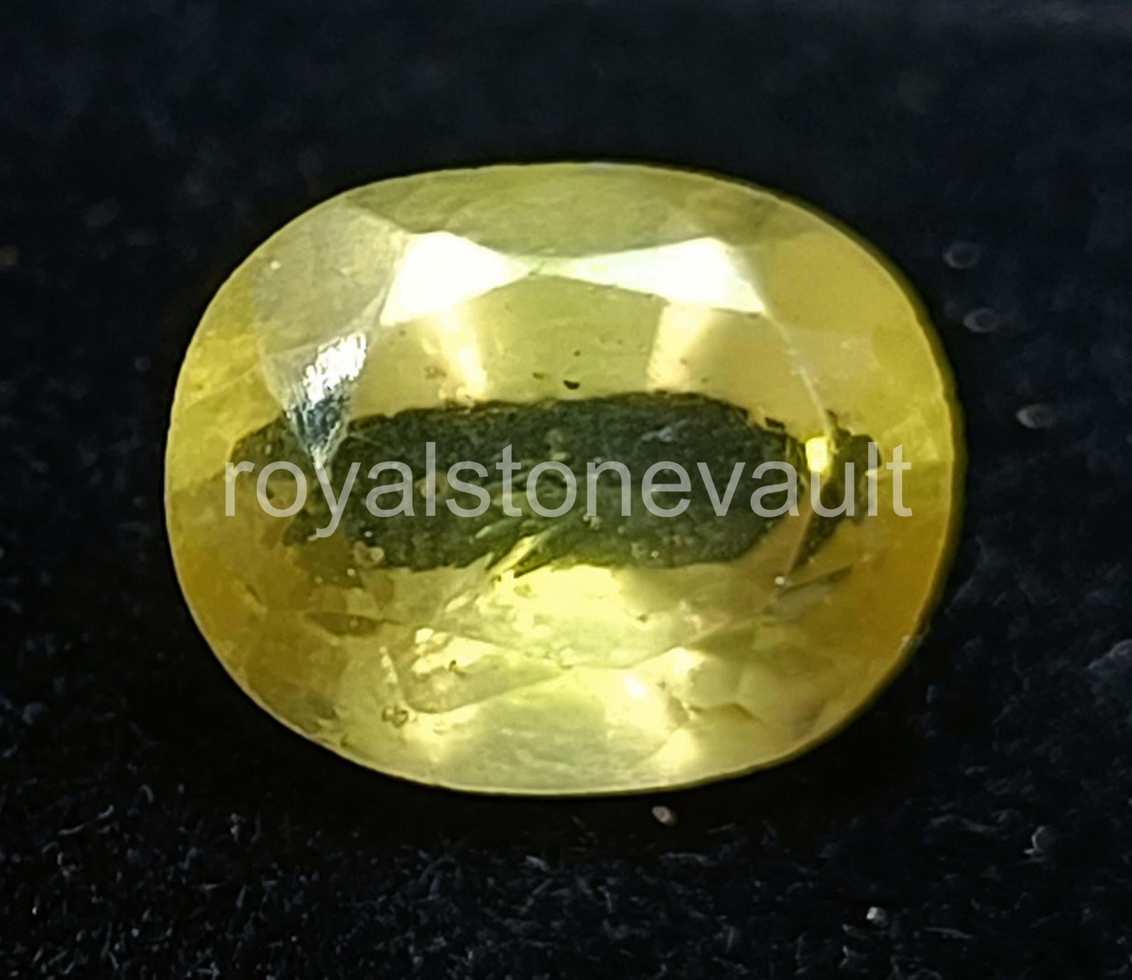 9.00 Ct Natural Yellow Sapphire Oval Shape IGL Certified Loose Gemstone 5AOR