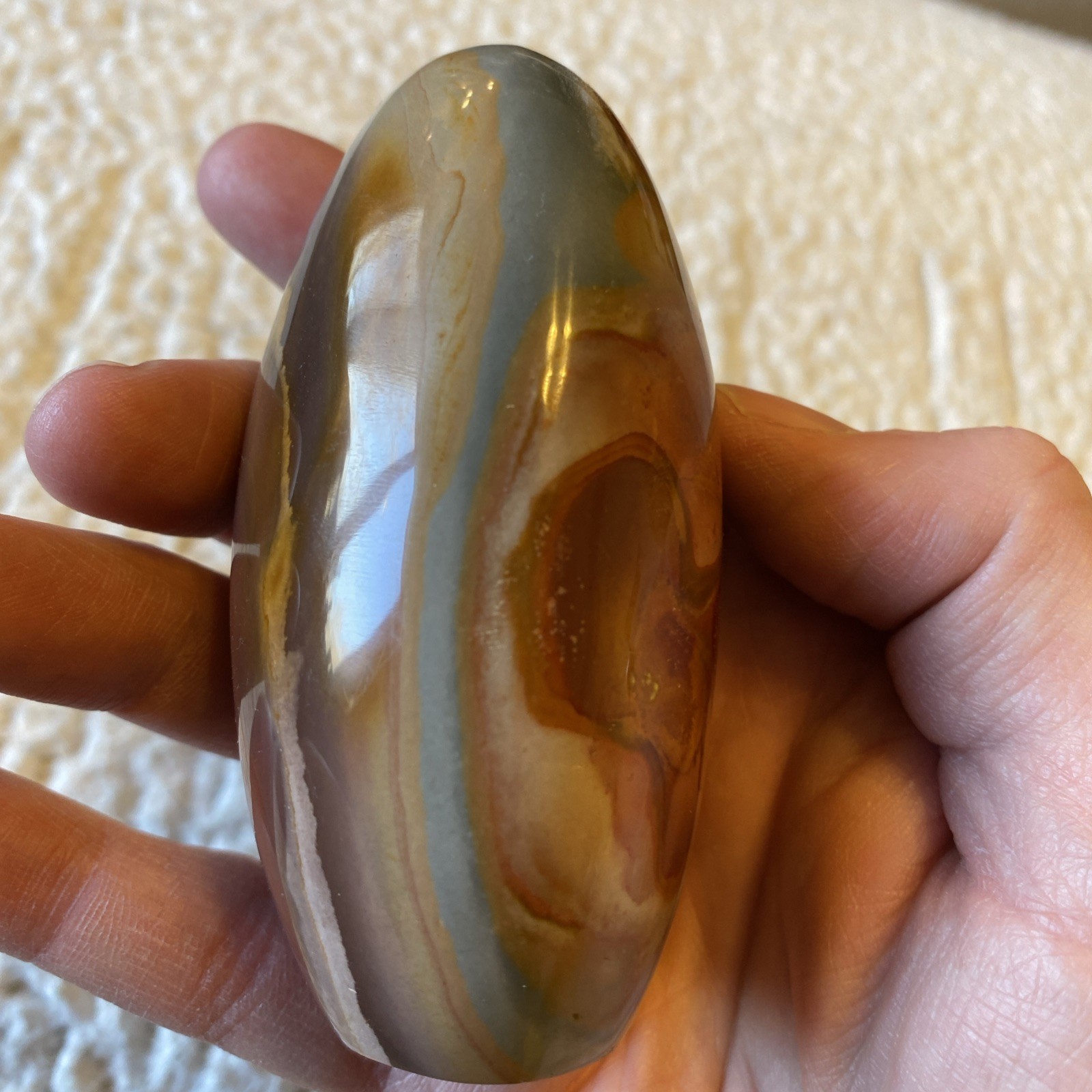 301g Natural Polychrome Jasper Freeform Display Crystal Reiki Healing