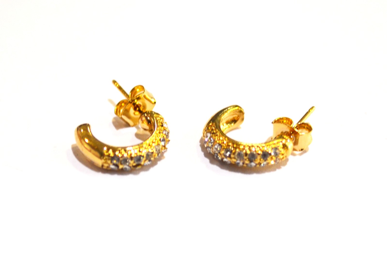 rhinestone hoop earrings Jewelry