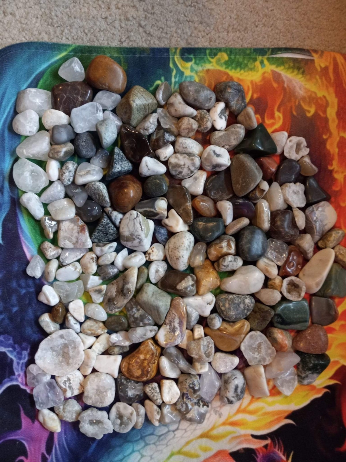 RAW CLEANED TUMBLING/JEWELRY MAKING ROCKS FROM OREGON COAST
