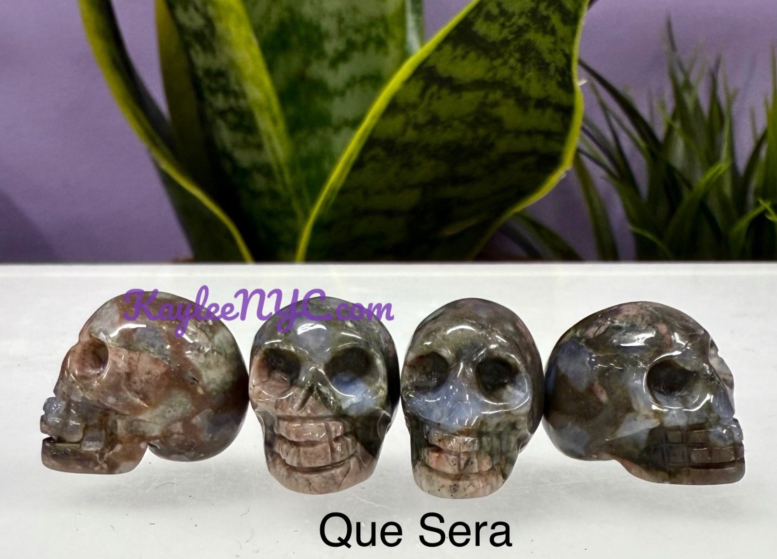 Wholesale lot 12 Pcs 22mm Natural Crystal Mini Skulls Healing Energy