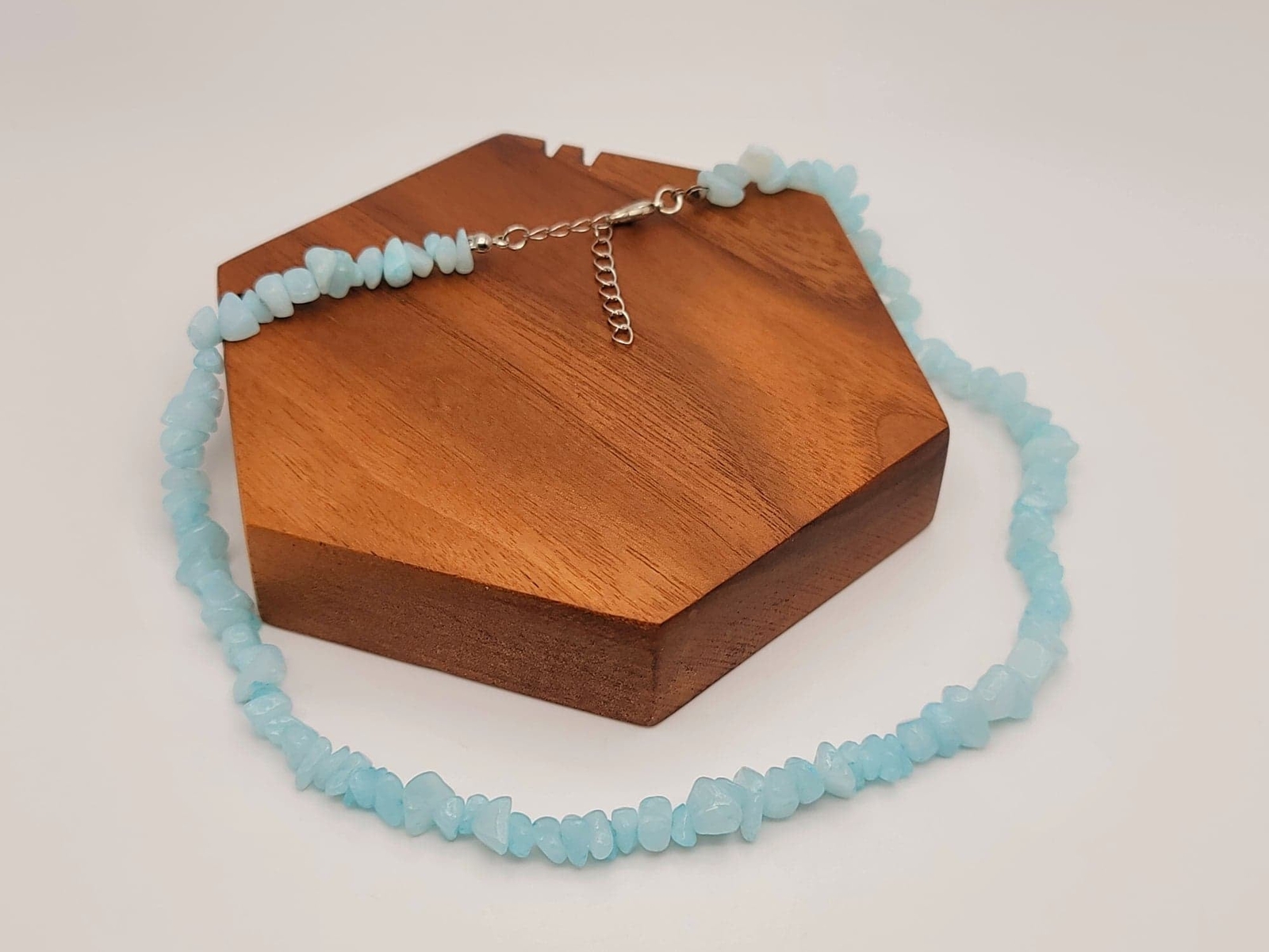 Blue Chalcedony Choker necklace Powerful necklace Healing Energy Crystal
