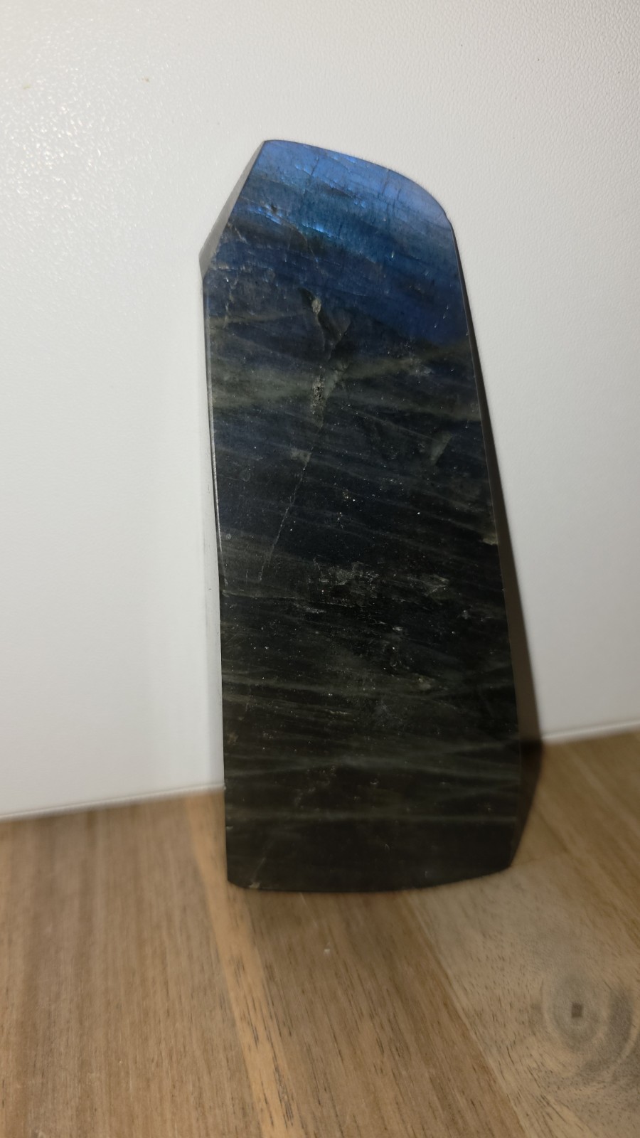 Dark Blue Labradorite Freeform – with Electric Blue Fire