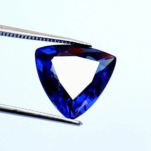 Trillion Shape AAA+ Natural Loose Gemstone Blue sapphire Gemstone 9 Ct