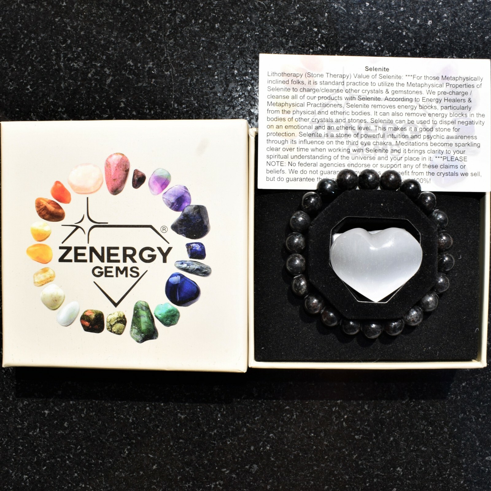 CHARGED RARE Fireworks Flash Astrophyllite Crystal 8mm Bead Stretchy Bracelet