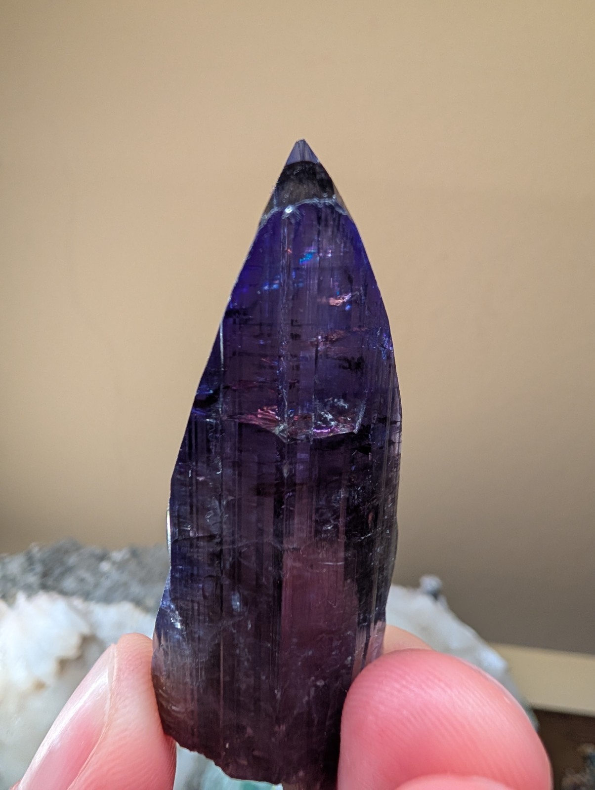 Tanzanite Crystal Specimen – Unheated 35g
