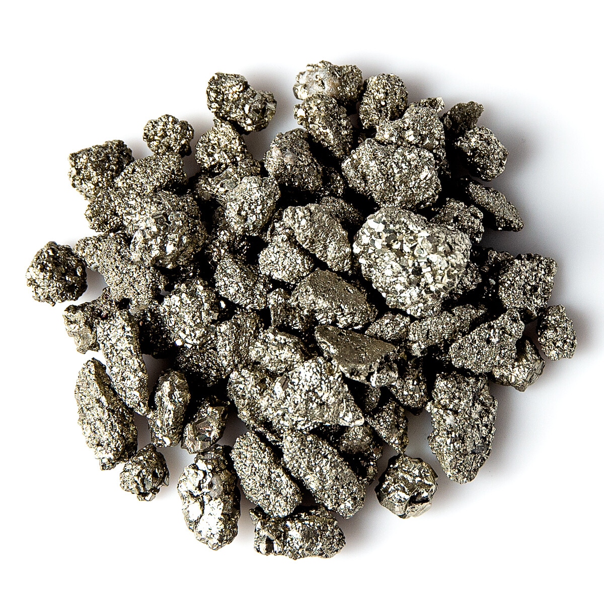 1/4 lb Iron Pyrite XSmall Fools Gold Gemstone Natural Chispa Crystal Mineral Gem