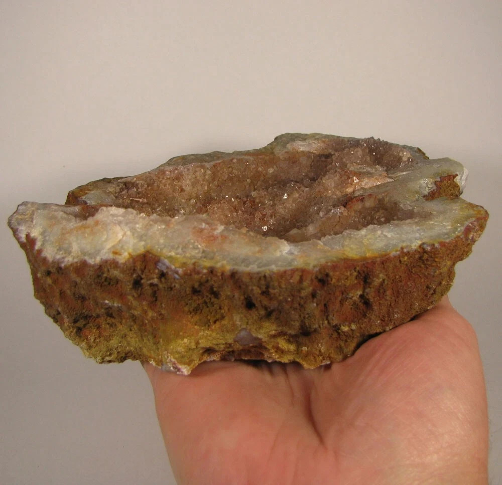 6.8″ AMETHYST Geode Crystals Cluster – Morocco – 3.4 lbs.
