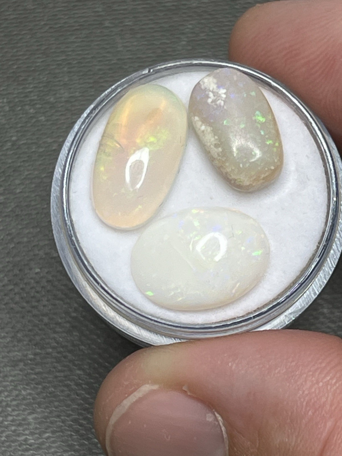 8ct Australian Solid Opal Gem Coober Pedy Natural Polished Crystal Specimen
