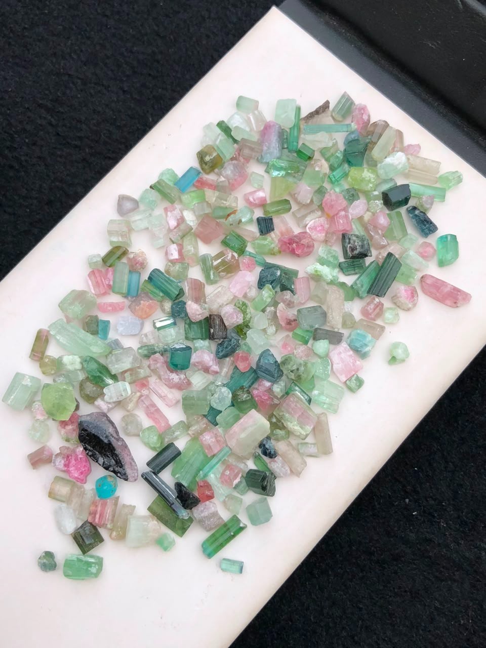 243 carat amazing Natural mix color tourmaline rough lot from Afganistan