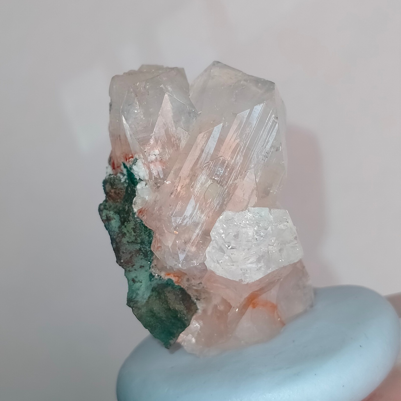 Apophyllite crystal clusters multicolour variety lot specimens Video India 334ct