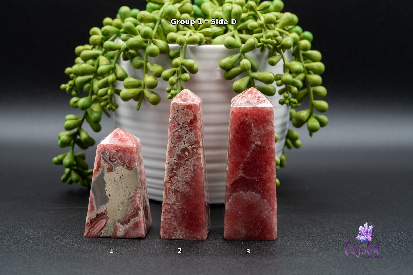 High Quality Rhodochrosite Tower From Argentina