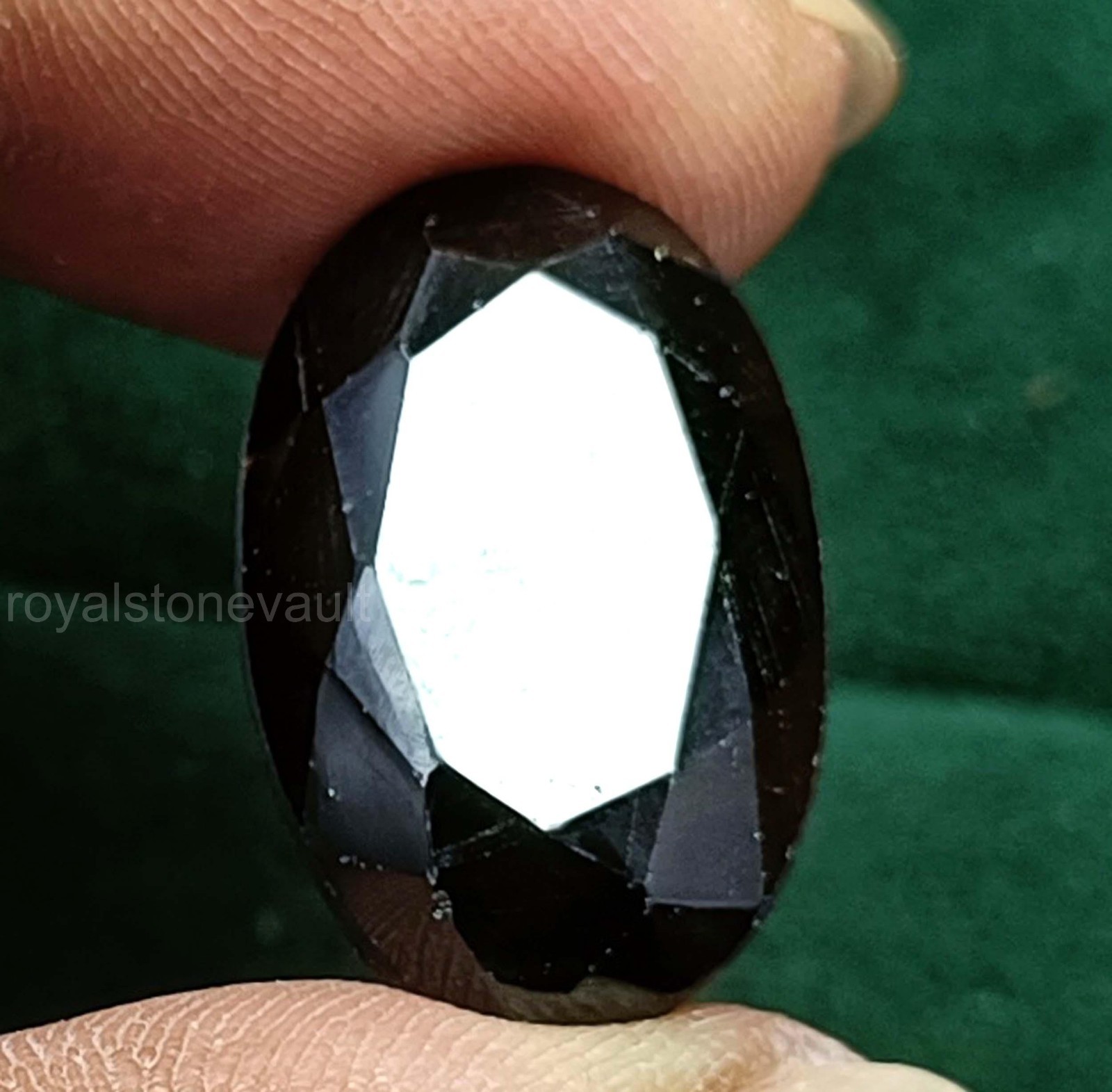 IGL Certified Natural Brown Garnet 27.65 Carat Oval Shape Loose Gemstone 5SDI