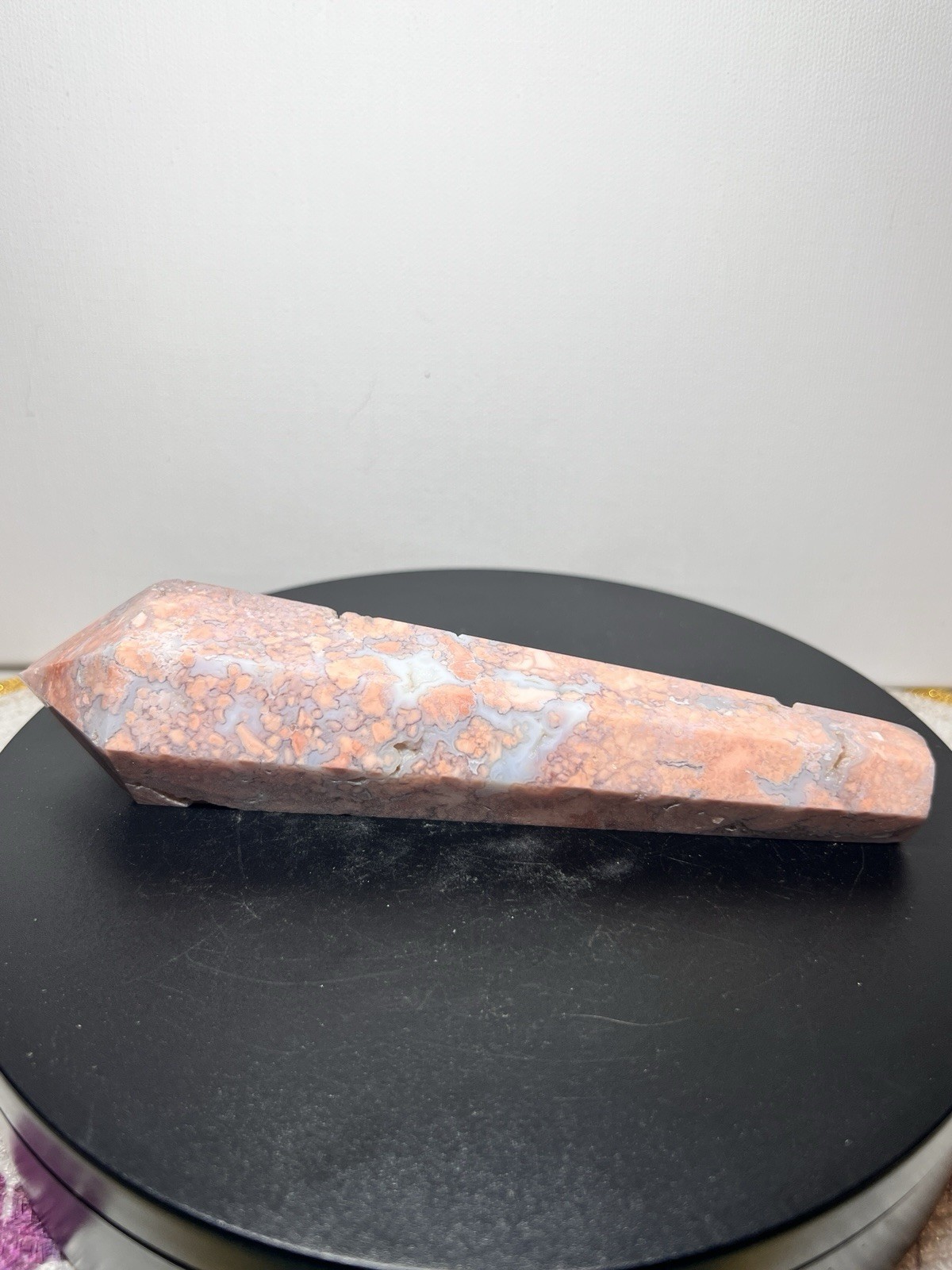 Pink Agate 3 Piece Set – See pics and description for measurements & info
